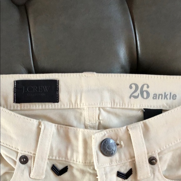 J.Crew Collection Chevron Beaded Jeans - Picture 3 of 5